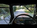 pov m35a2 with 5in stack on some back roads.