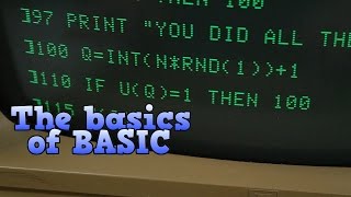 BASIC'in temelleri, 1980'lerin programlama dili.