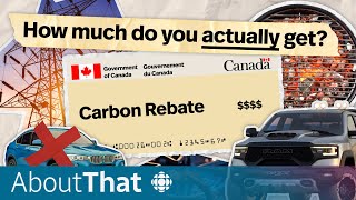 Carbon Tax rebate: Do you really get back more than you pay? | About That