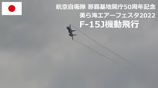 A221211D【4K】航空自衛隊那覇基地 美ら海エアーフェスタ F-15J機動飛行