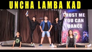 uncha lamba kad dance performance | Bollywood Hiphop dance step | Vicky patel choreography