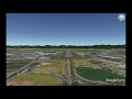 松本空港 rnp ar rwy18 北からのアプローチ（ストレートイン）