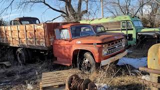 Rust Ranch new arrivals! Oldsmobile, Thunderbird, Studebaker, Ford, Chevy and GMC trucks + cars!!!