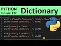 Python Tutorial #32 - Dictionary in Python Programming for Beginners