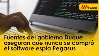 Fuentes del gobierno Duque aseguran que nunca se compró el software espía Pegasus