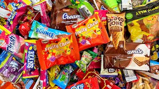 Fruity Cone Candies | Cute Rainbow Softy Candies,Chocolates and Lollipops Unpacking | ASMR