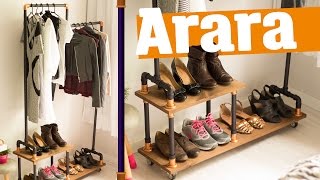 DIY - ARARA DE CANO PVC