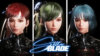 Stellar Blade - All Hairstyles Showcase
