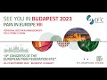 #EFIC2023: Join Plenary Speaker Winfried Meißner in Budapest in 2023