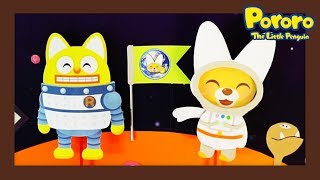 Pororo Job Game  | Astronaut | Occupation Roleplay | Pororo Paper Play