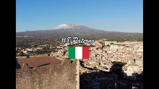 #Paternò (#Sicily), town and castle by drone