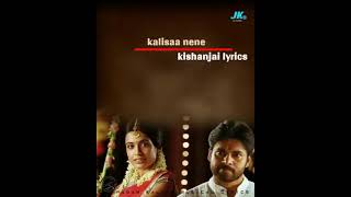Anukoneleduga Song Lyrics from Panjaa PawanKalyan Telugu WhatsApp status  #jaikishanjaieditvideos