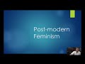 radical u0026 postmodern feminism