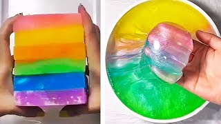 Kompilacja śluzu [ASMR] | Relaksujące filmy Slime #180