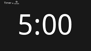 5 Minute Countup Timer
