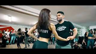 Reflejo - Toby Love feat. Bachata Heightz \u0026 Kewin Cosmos #bachata workshop Marco y Sara Milan