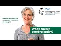 What causes cerebral palsy?