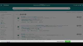 ProQuest Central Database Tutorial