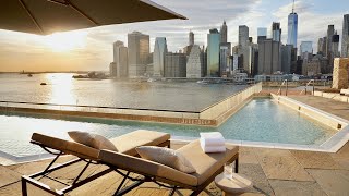1 Hotel Brooklyn Bridge, New York City: full tour (rooftop with million dollar view)