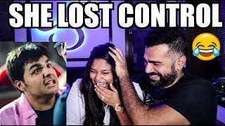 TYPES OF PEOPLE IN INDIAN WEDDING REACTION | ASHISH CHANCHLANI | SHE LOST CONTROL