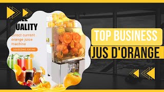 Investir chez nous : Petite machine pour la transformation de jus d'orange TOP BUSINESS RENTABLE