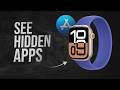 How to See Hidden Apps on Apple Watch (tutorial)