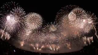 成田花火2018　グランドフィナーレ・NARITA黄金伝説　Narita Fireworks Festival2018. Grandfinale＆Climax.