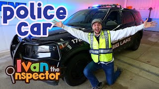 Police Cars for Kids - Ivan Inspects Police Cars!