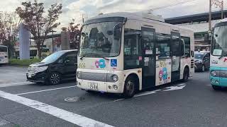 日野バス京成バス8415実習車亀有駅15時02分発車