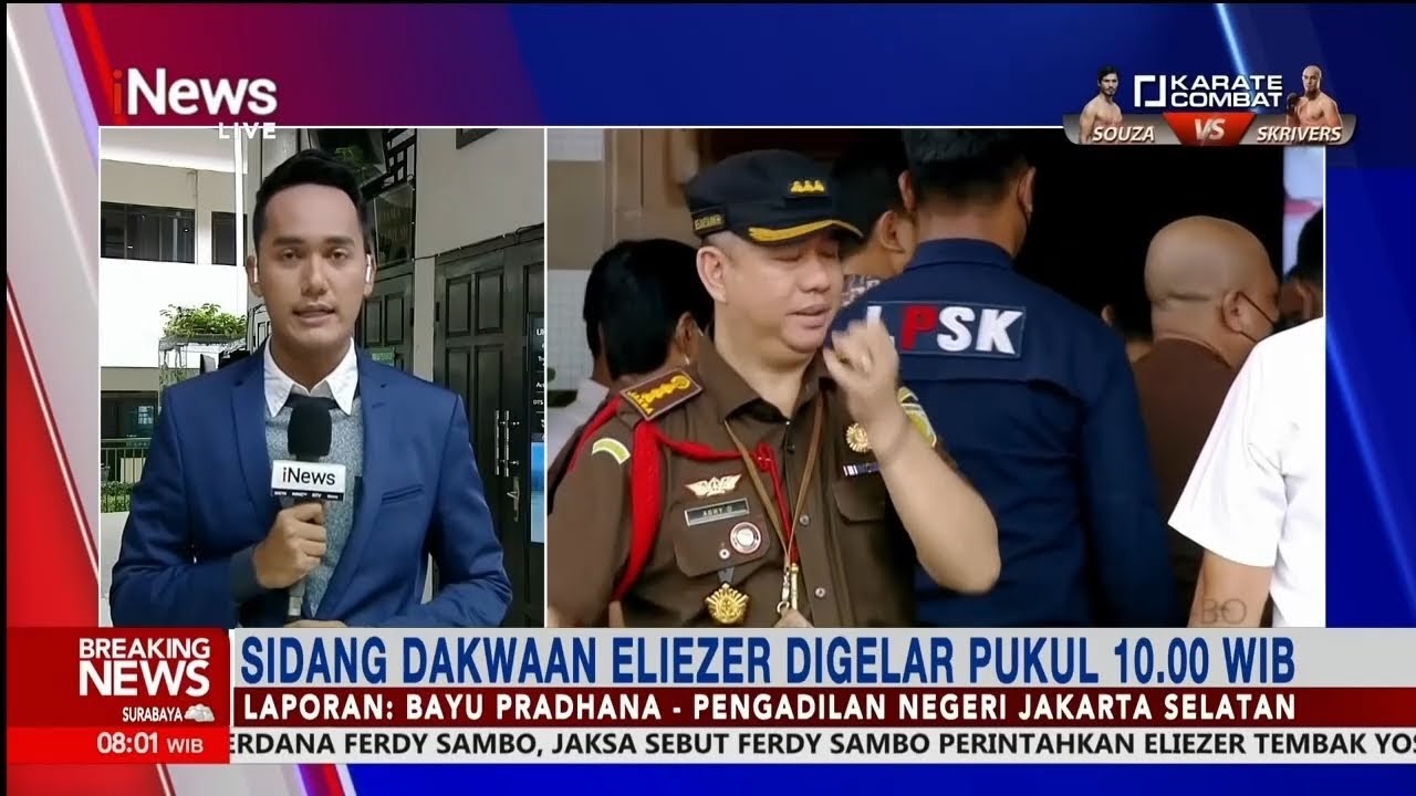 Kondisi Terkini Jelang Sidang Bharada E, Di Pengadilan Negeri Jaksel # ...