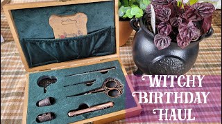 Witchy Birthday Haul | Unique Gifts that You Can Use for Your Witchcraft Practice