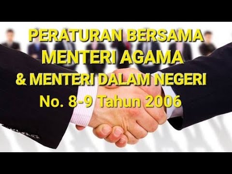 TANYA JAWAB PERATURAN BERSAMA MENTERI AGAMA DAN MENTERI DALAM NEGERI NO ...