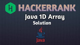 Java 1D Array | Hackerrank Problem #javasolution #hackerranksolutions #easylevel #javapractice