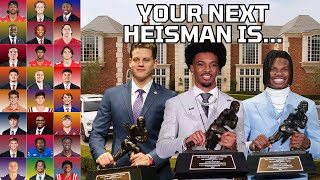 Finding the 2025 Heisman Winner Based on Recent Trends
