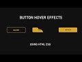 Button Bubble Hover Effects Using HTML CSS | CSS Hover Effects