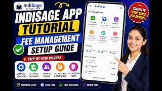 Indisage App Tutorial – Fee Management Setup Guide