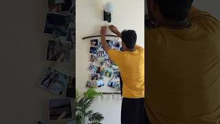 ഞാൻ എങ്ങനെ ആ Photo Hanging Decor ഉണ്ടാക്കി 😍🖼️ #malayalam #decor #shorts