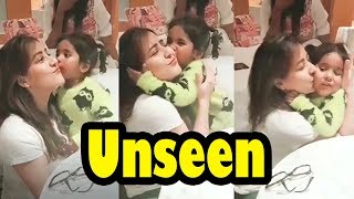 Shilpa Shinde GETS KISSED By Mehjabi's Daughter Ayat - You Will Love This | US TIME |