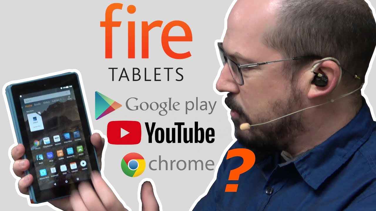 Amazon Fire Tablet With Google Play, YouTube And Chrome - YouTube