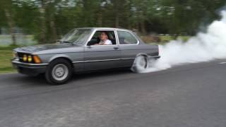 Bmw 323i e21 burnout