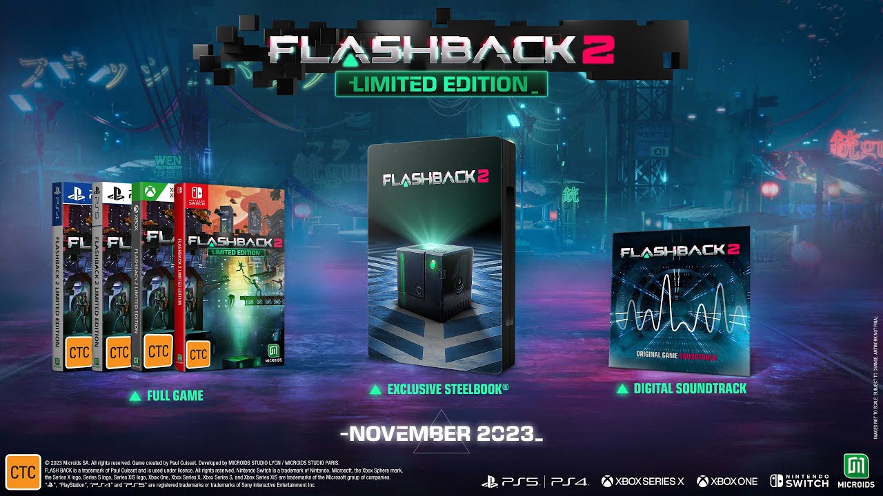Flashback 2 Gameplay Trailer Youtube