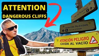 Hiking “La Concha” (Marbella) ⛰️ from Istán - 😨 WARNING: Dangerous Cliffs!