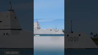 US Navy. Zumwalt-class destroyer USS Michael Monsoor (DDG 1001). Pearl Harbor, USA.