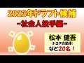 2023年ドラフト候補紹介～社会人投手編～ 【ドラフト候補20人】【ゆっくり動画】