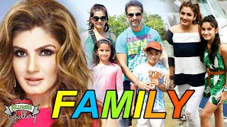 Raveena Tandon Family With Parents, Husband, Son, Daughter, Brother \u0026 Boyfriend