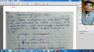 Extending And Implementing Interface Java