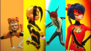 All Heroes Present In Penalteam Miraculous Ladybug