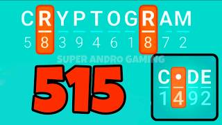 CRYPTOGRAM 515