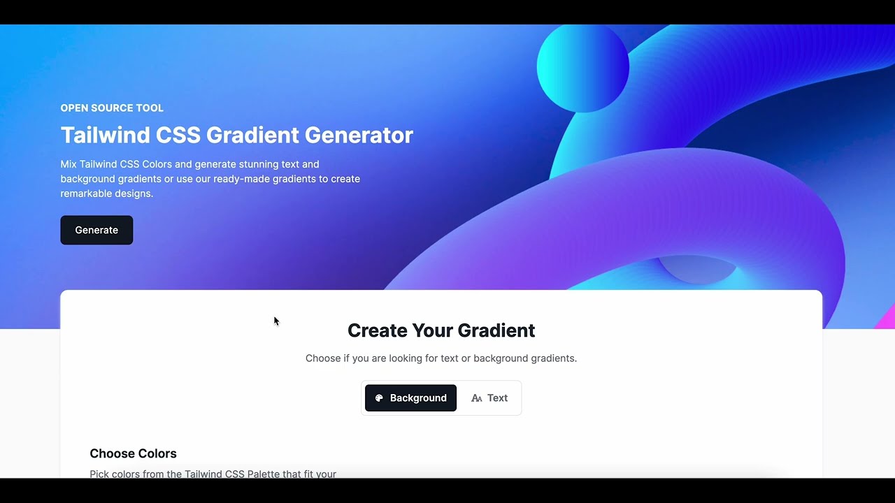 Create Beautiful Tailwind Background Linear Gradient With Easy Steps