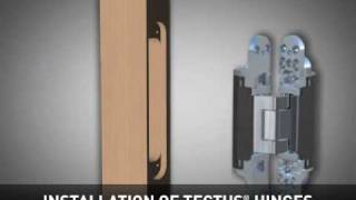 TECTUS® Concealed Hinges : Installation and 3D Adjustment Explained